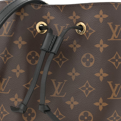 Louis Vuitton Monogram Neonoe MM Black 7 of 11