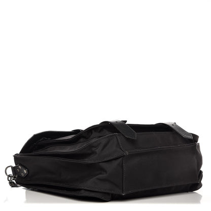 Proenza Schouler Lambskin Nylon Extra Large PS1 Satchel Black 5 of 17