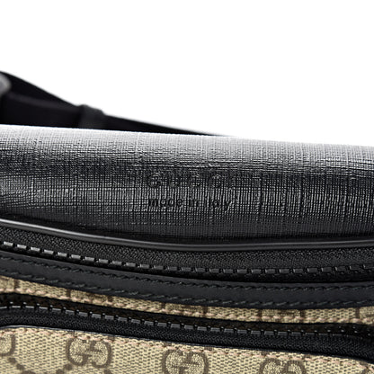 Gucci GG Supreme Monogram Belt Bag Black 10 of 10