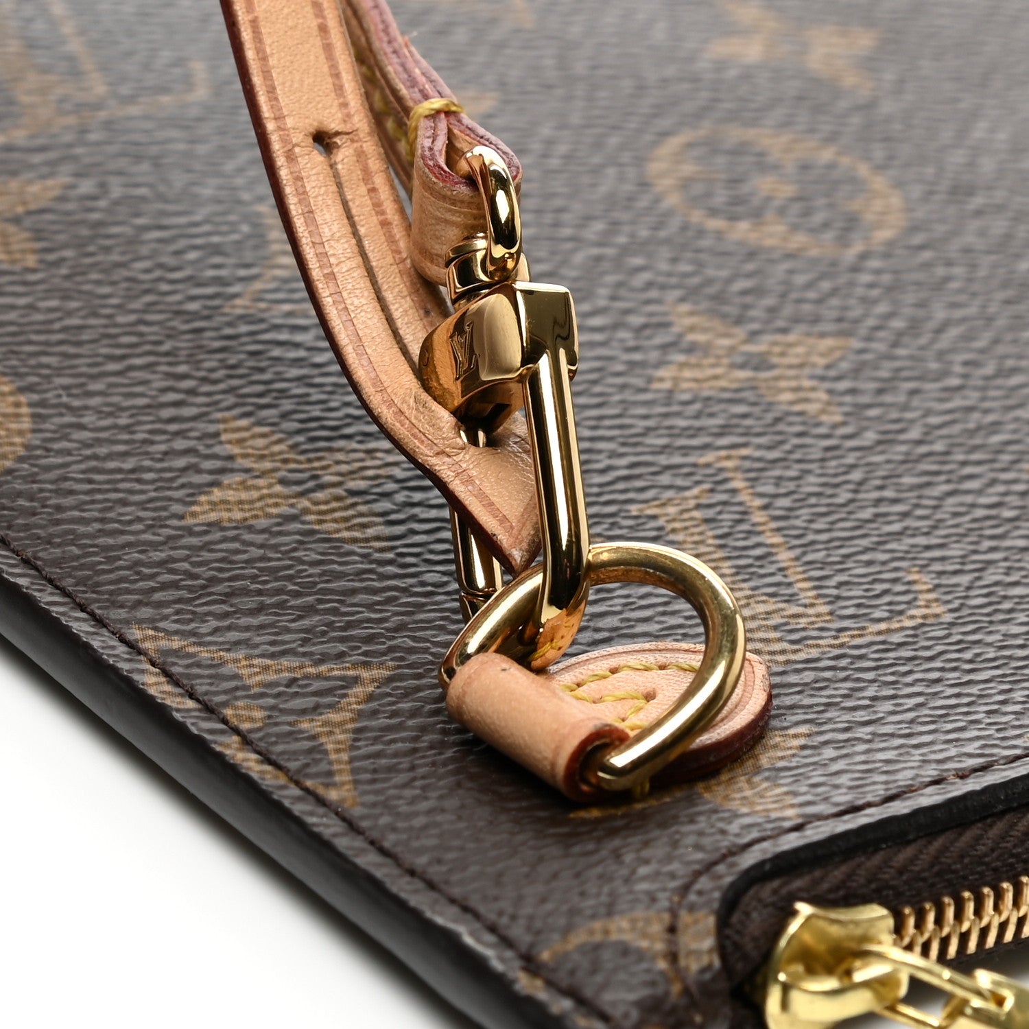 Louis Vuitton Monogram Neverfull MM GM Pochette 10 of 11