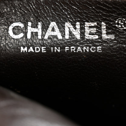 Chanel Caviar Quilted Jumbo Single Flap Dark Brown 6 of 15