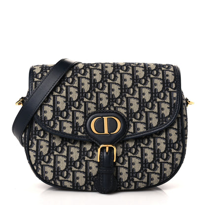 Christian Dior Oblique Medium Bobby Flap Blue 1 of 8