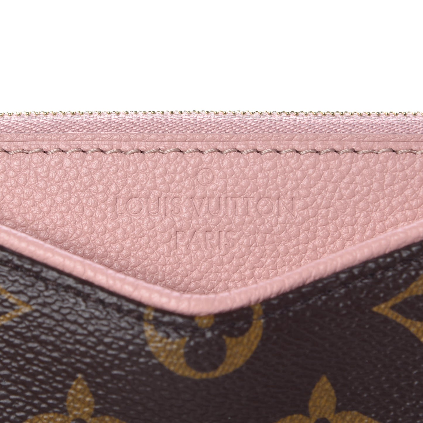 Monogram Pallas Clutch Rose Poudre