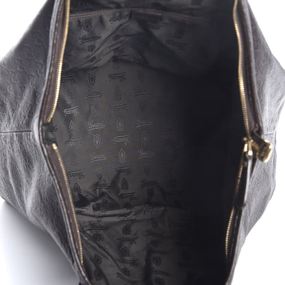 Gucci Guccissima Medium Joy Tote Bag Dark Brown 5 of 12