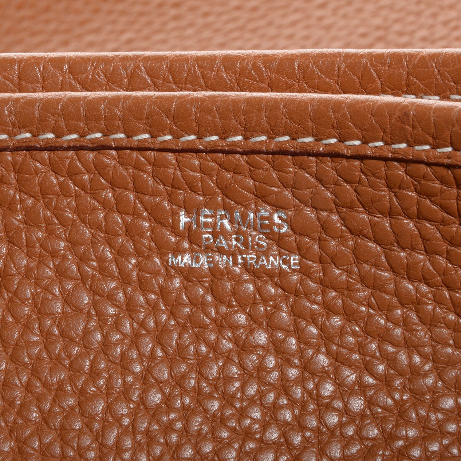 Hermes Taurillon Clemence Evelyne TGM II Gold 6 of 7