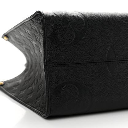 Louis Vuitton Empreinte Monogram Giant Onthego MM Black 8 of 11