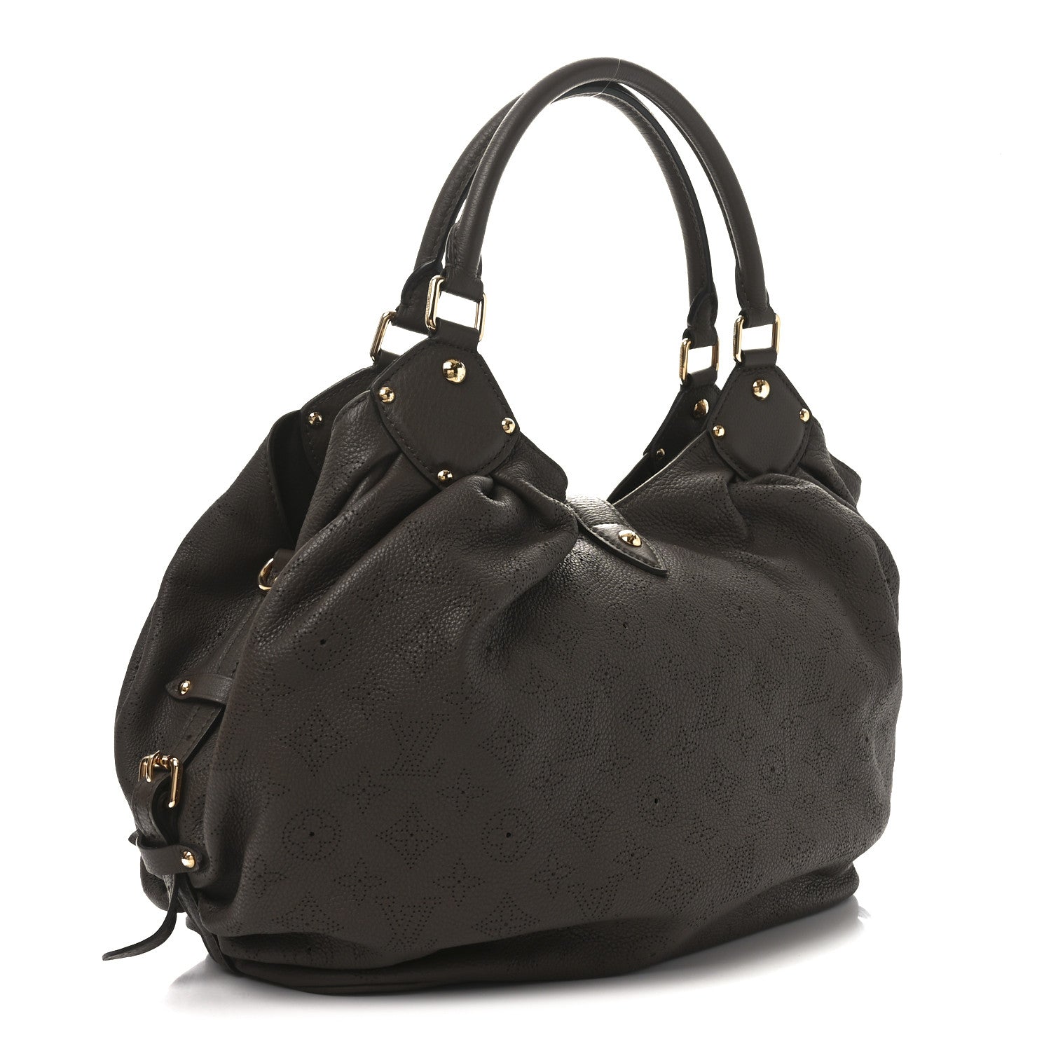 Louis Vuitton Mahina L Chocolate 3 of 9