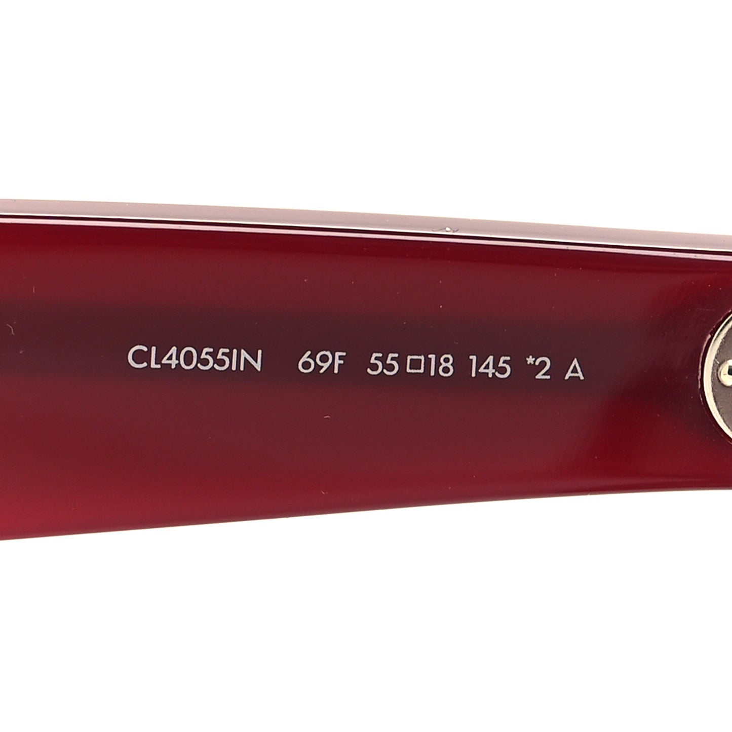 Acetate Polarized Square Sunglasses CL4055IN Red