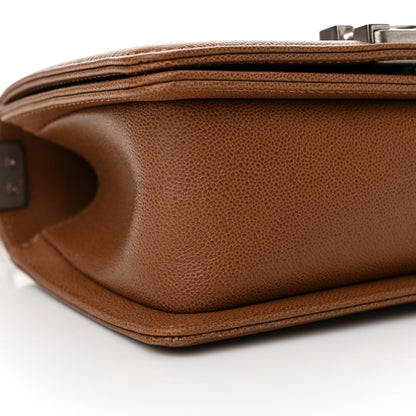 Chanel Caviar Quilted Small Boy Flap Brown 9 of 12