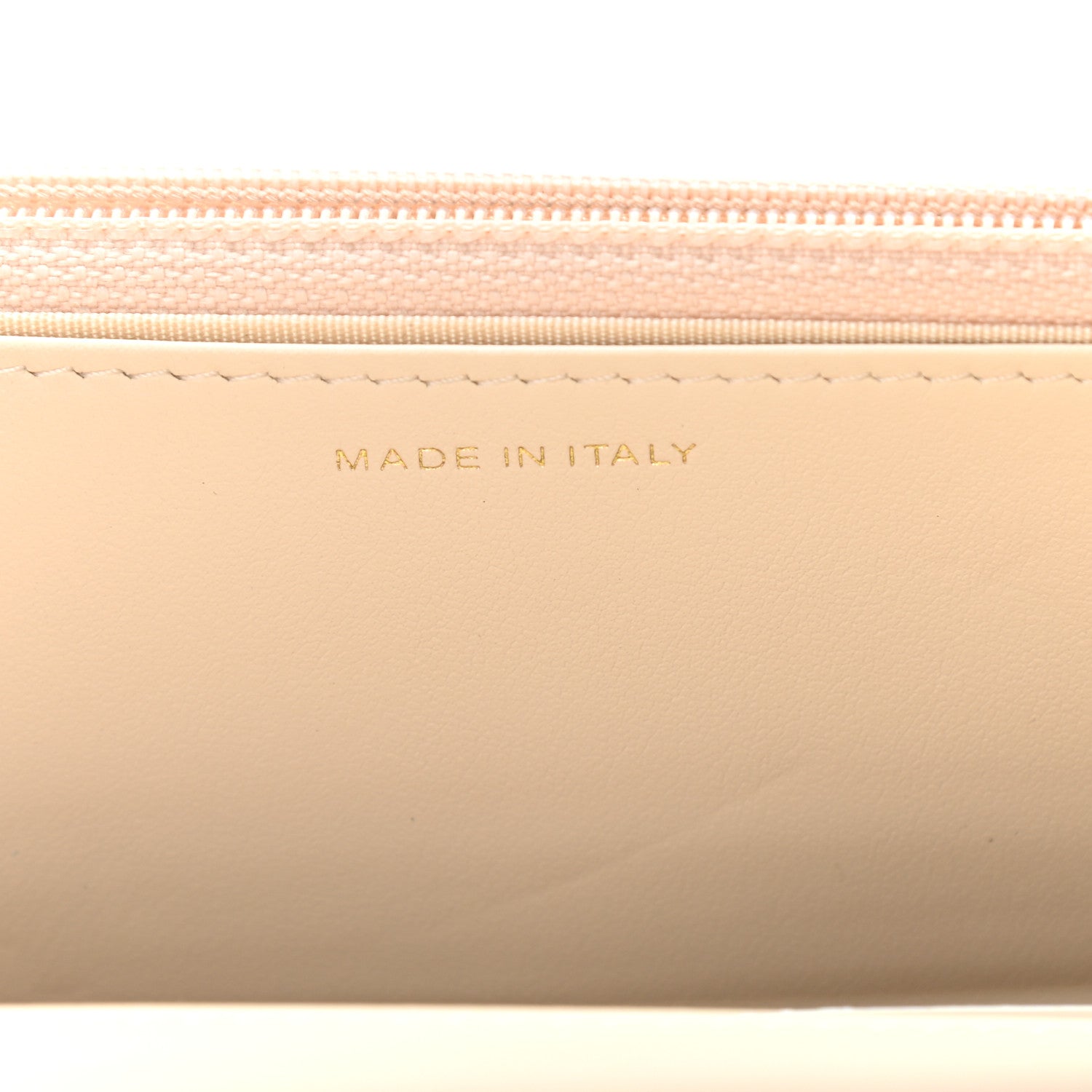 Chanel Goatskin Quilted Chanel 19 Wallet On Chain WOC Light Beige 6 of 9