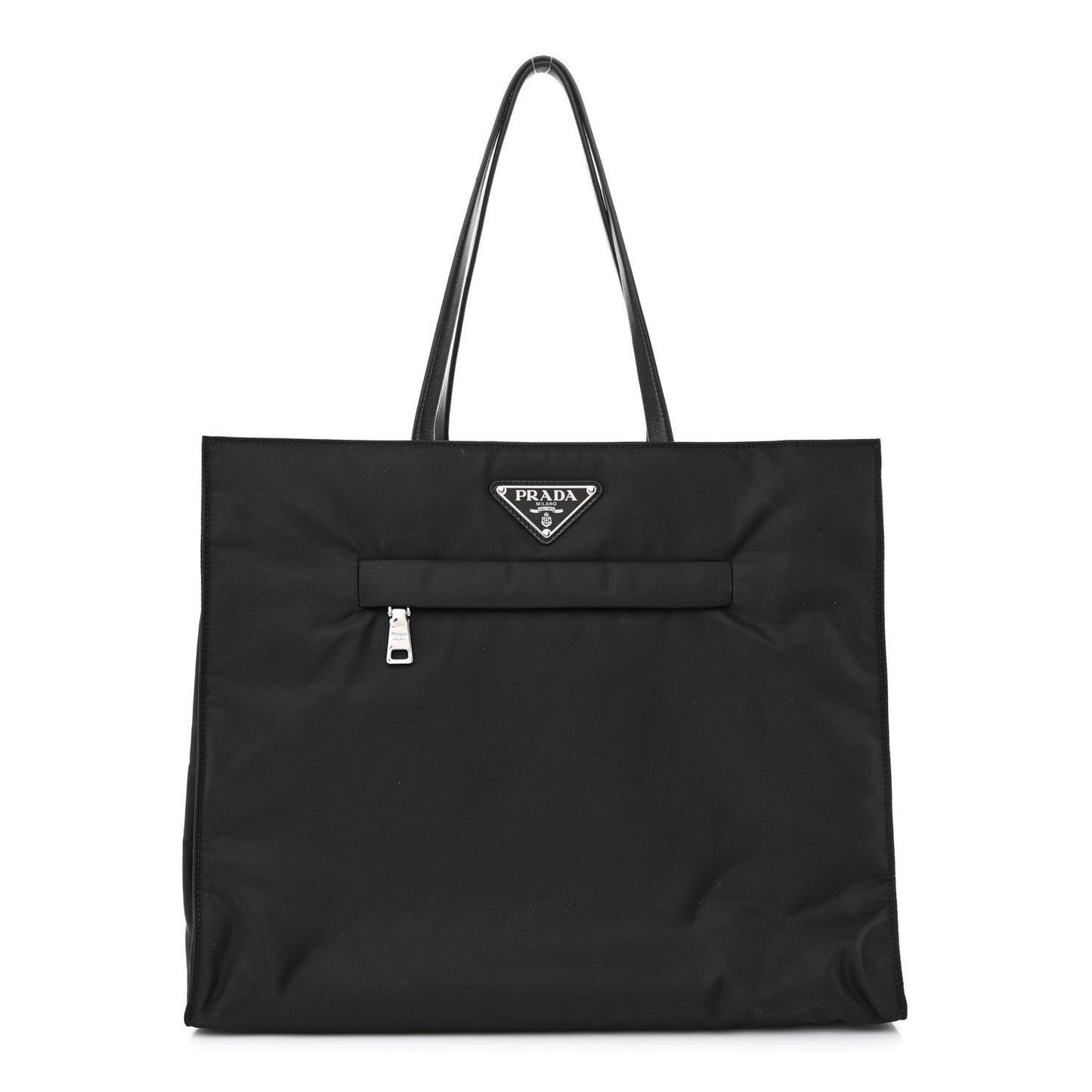Tessuto Nylon Tote Bag Black