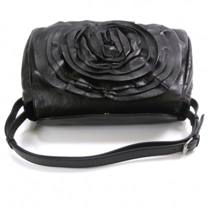 Valentino Garavani Leather Rosette Tote Black 5 of 10