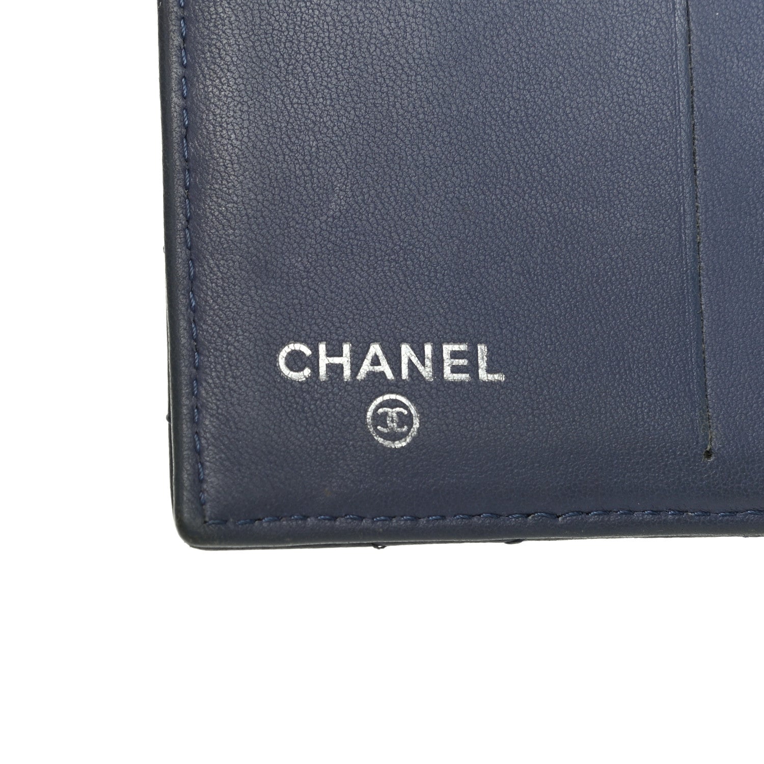Chanel Lambskin Quilted Compact French Flap Wallet Lavender 8 of 11