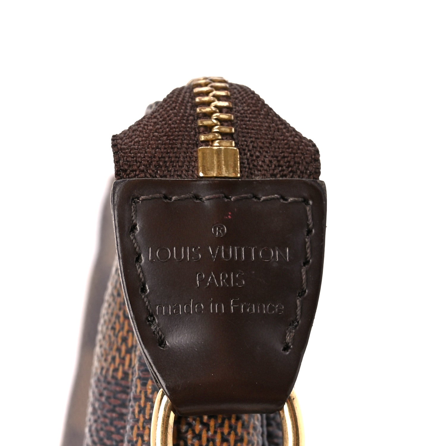 Louis Vuitton Damier Ebene Mini Pochette Accessories 7 of 11
