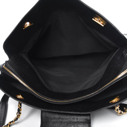 Chanel Caviar XL Weekender Bag Black 5 of 12