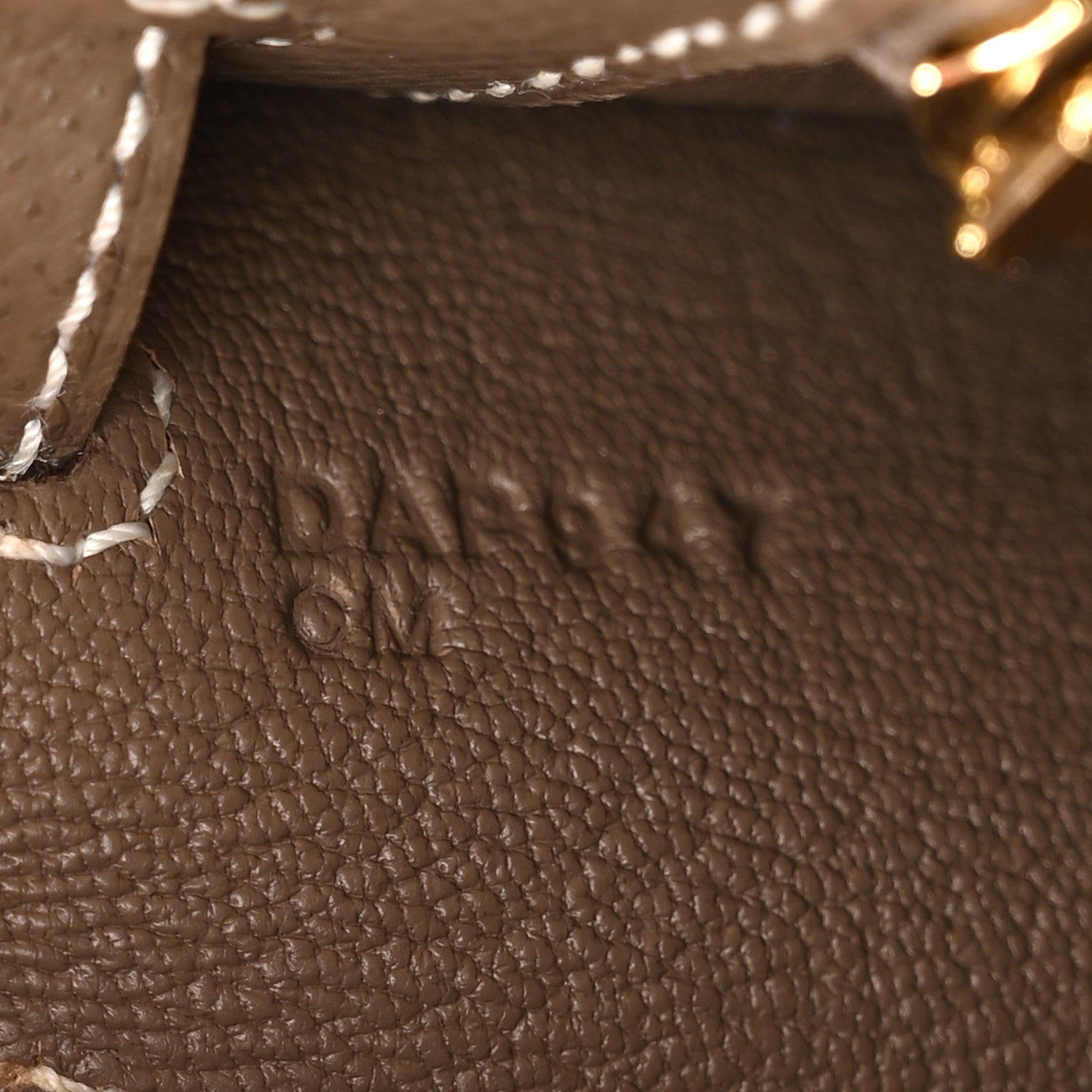 Hermes Epsom Kelly Sellier 25 Etoupe 7 of 10