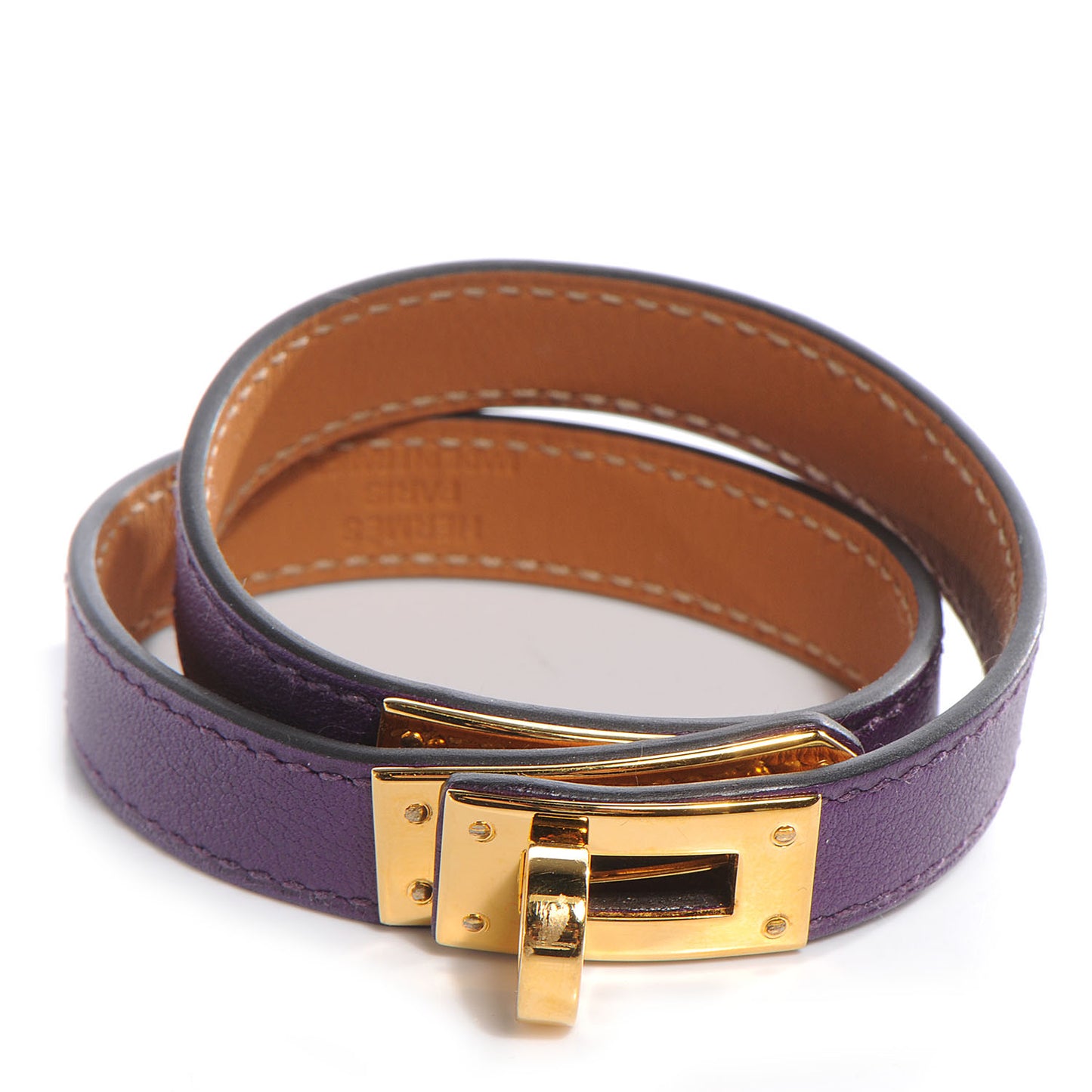 Swift Kelly Double Tour Bracelet M Ultraviolet
