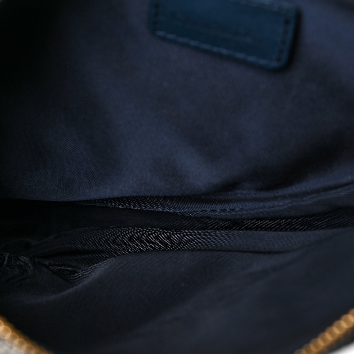 Monogram Mini Saddle Pochette Navy