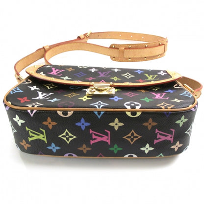 Louis Vuitton Monogram Multicolor Sologne Black 5 of 10