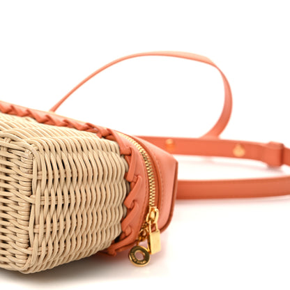 Loro Piana Wicker Calfskin L19 Extra Pocket Pouch Sun Kissed 9 of 9