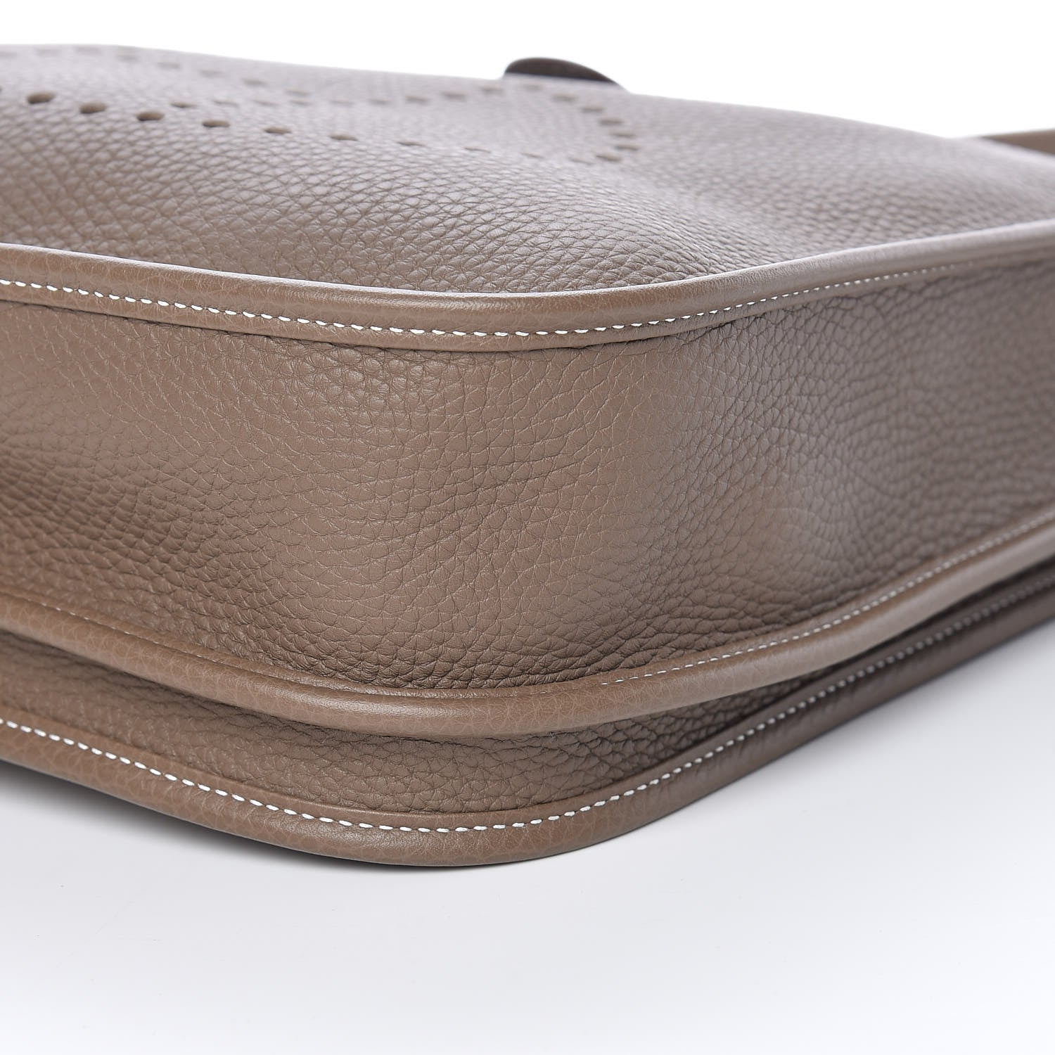 Hermes Taurillon Clemence Evelyne III PM Etoupe 9 of 10