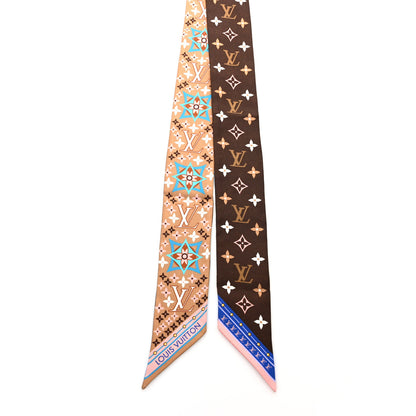 Louis Vuitton Silk Flowers Forever Bandeau Beige 2 of 3