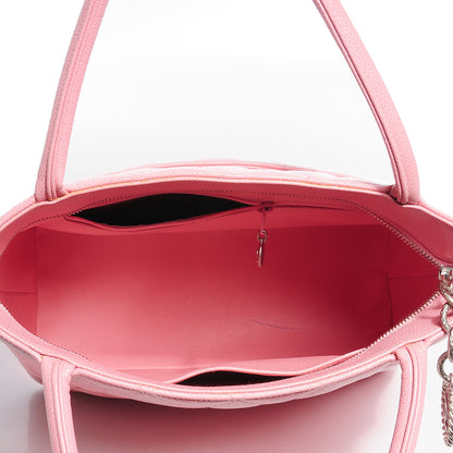 Chanel Caviar Medallion CC Tote Light Pink 6 of 8