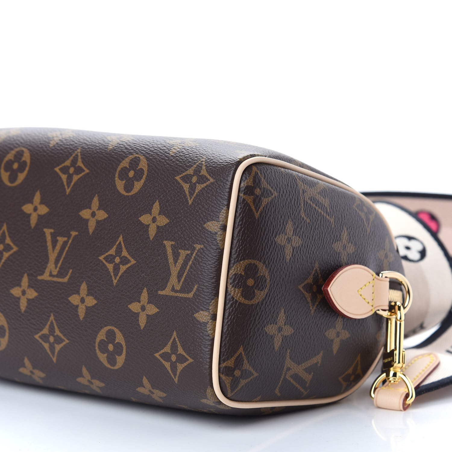 Louis Vuitton Monogram Speedy Bandouliere 20 Black 8 of 8