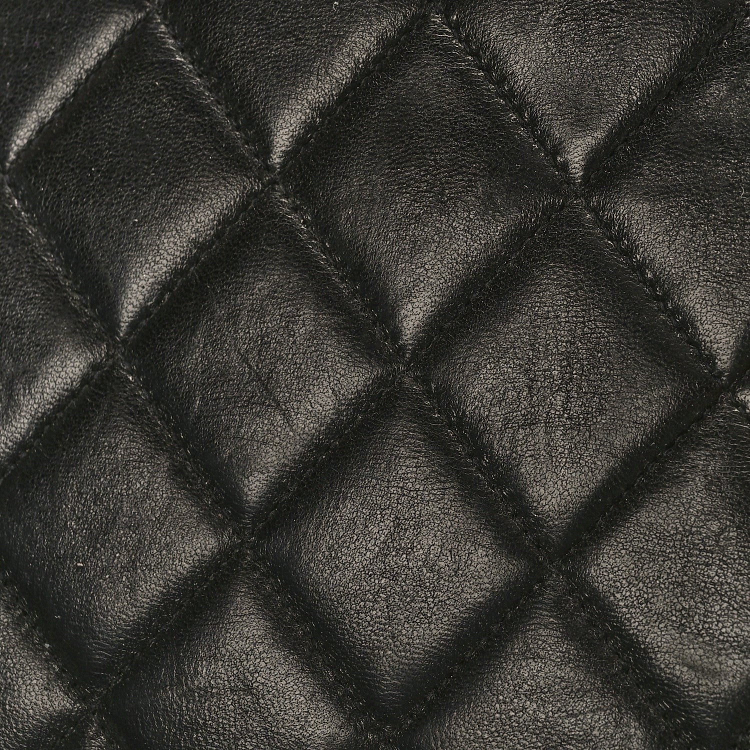 Chanel Lambskin Quilted XL Jumbo Single Flap Black 10 of 12