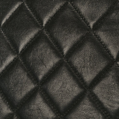 Chanel Lambskin Quilted XL Jumbo Single Flap Black 10 of 12