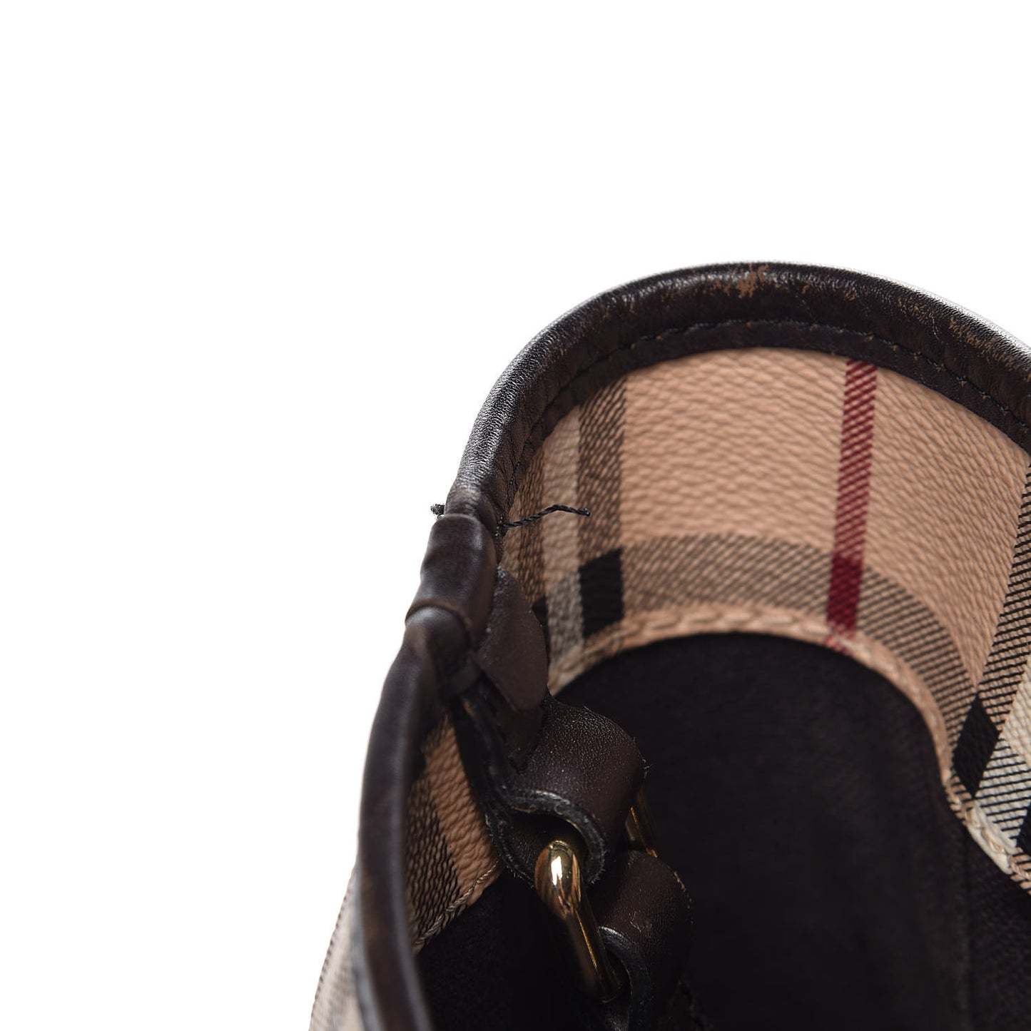 Haymarket Check Small Canterbury Tote Chocolate