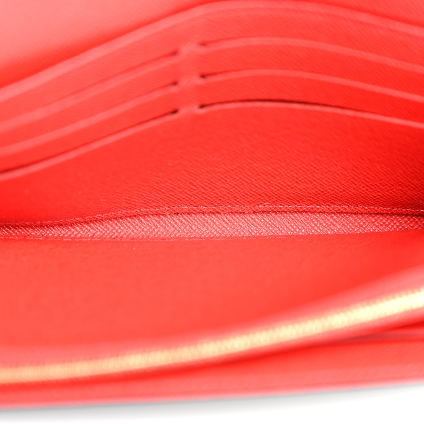 Monogram Sarah Wallet NM Coquelicot