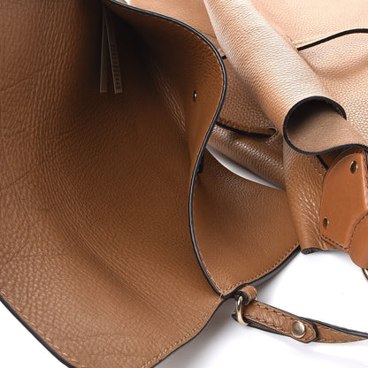 Burberry Grainy Calfskin Large Ashby Hobo Sand 7 of 15