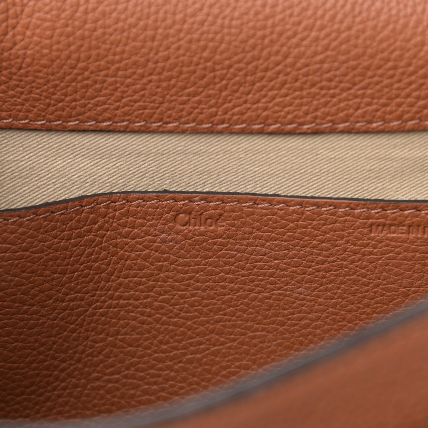Chloe Calfskin Medium Marcie Round Crossbody Bag Tan 6 of 14