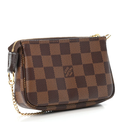Louis Vuitton Damier Ebene Mini Pochette Accessories 2 of 4