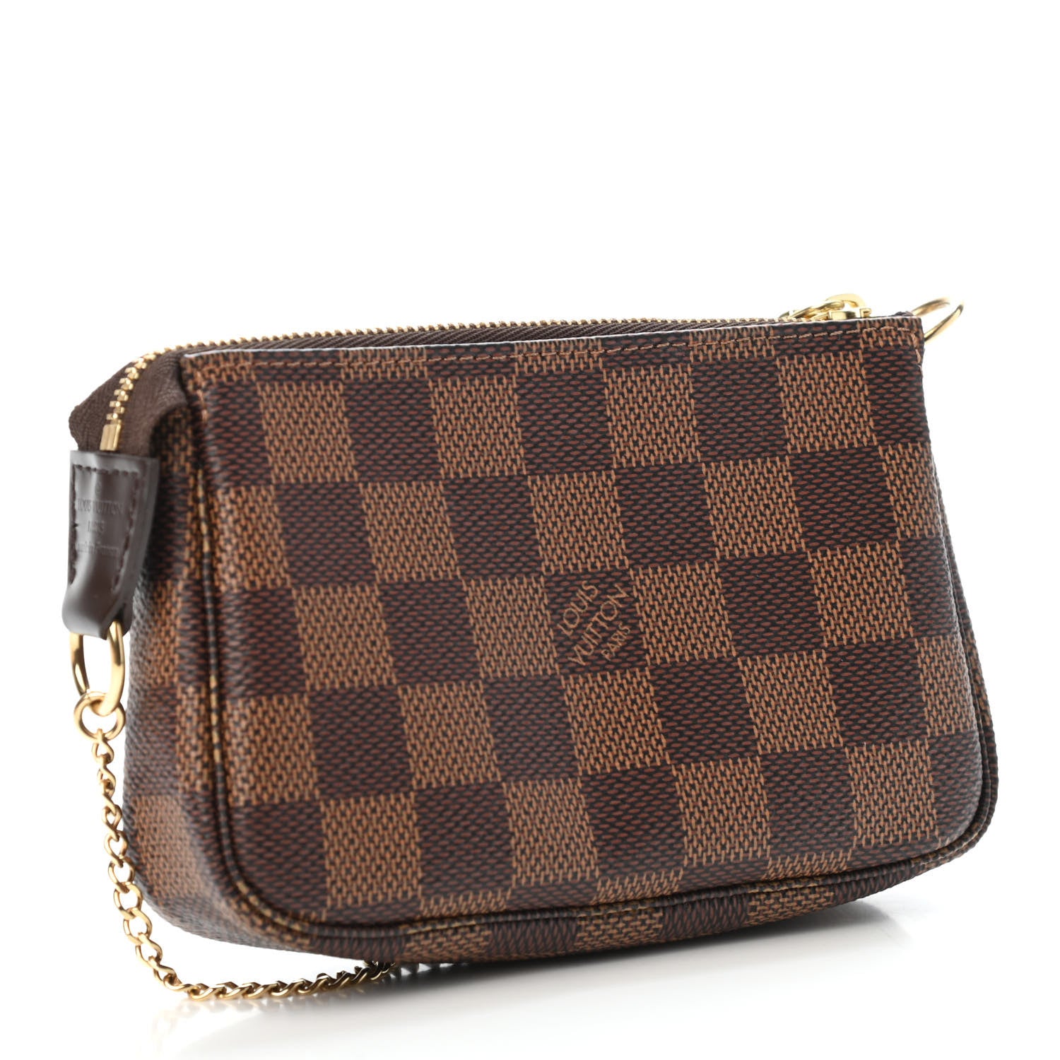 Louis Vuitton Damier Ebene Mini Pochette Accessories 2 of 4