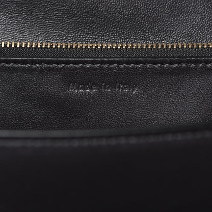 Celine Liege Calfskin Medium Classic Box Flap Bag Black 7 of 10