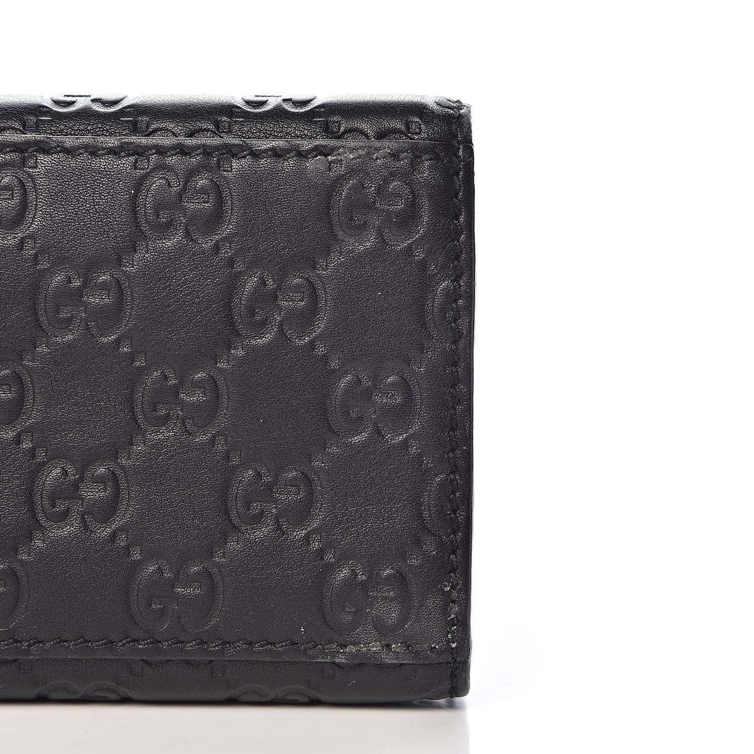 Gucci Guccissima Large Emily Chain Shoulder Bag Black 13 of 14