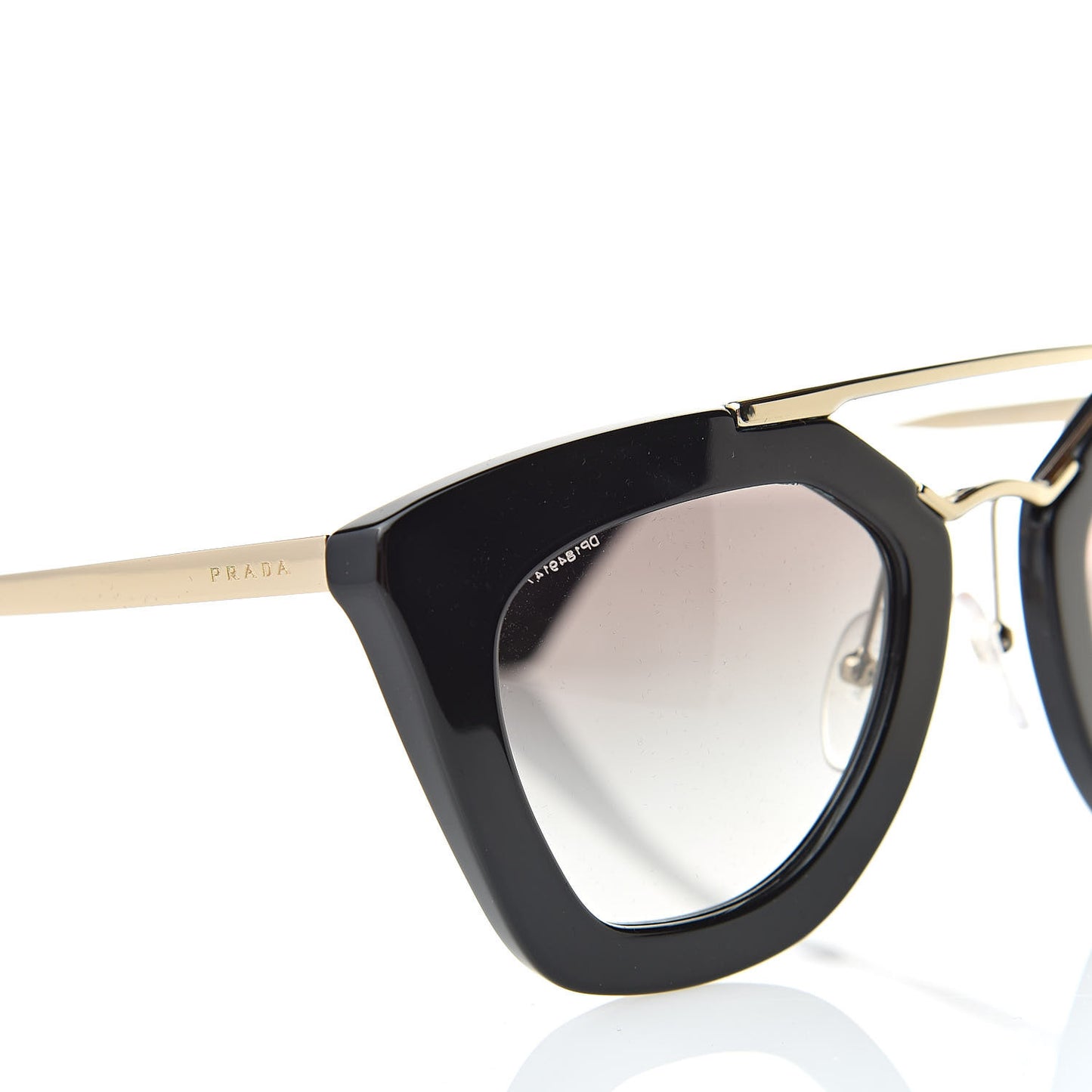 Acetate Cinema Sunglasses SPR 09Q Black