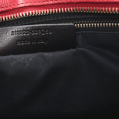 Saint Laurent Sheepskin Small Cabas ChYc Rouge Orient 7 of 10