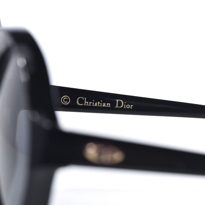 Christian Dior Acetate Bianca Sunglasses Black 6 of 8