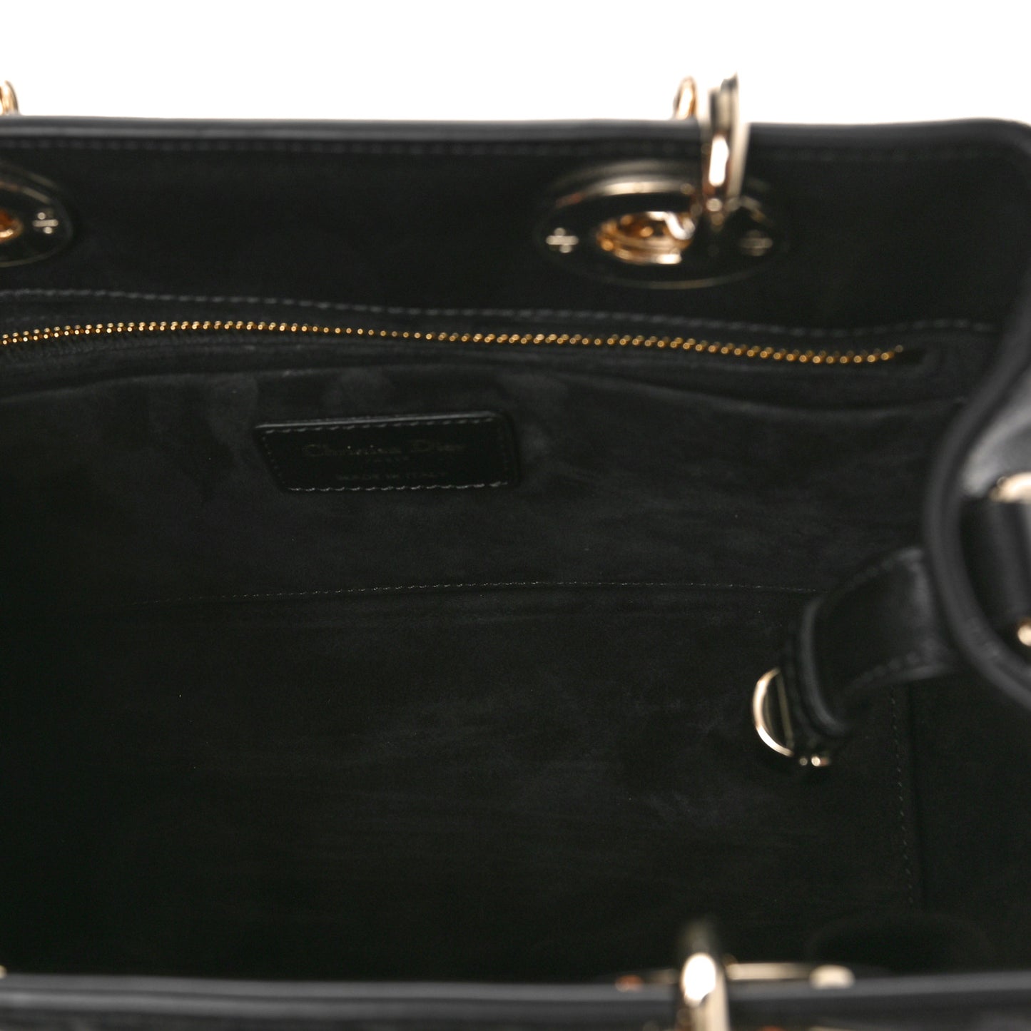 Calfskin Cannage Small The Lady 95.22 Black