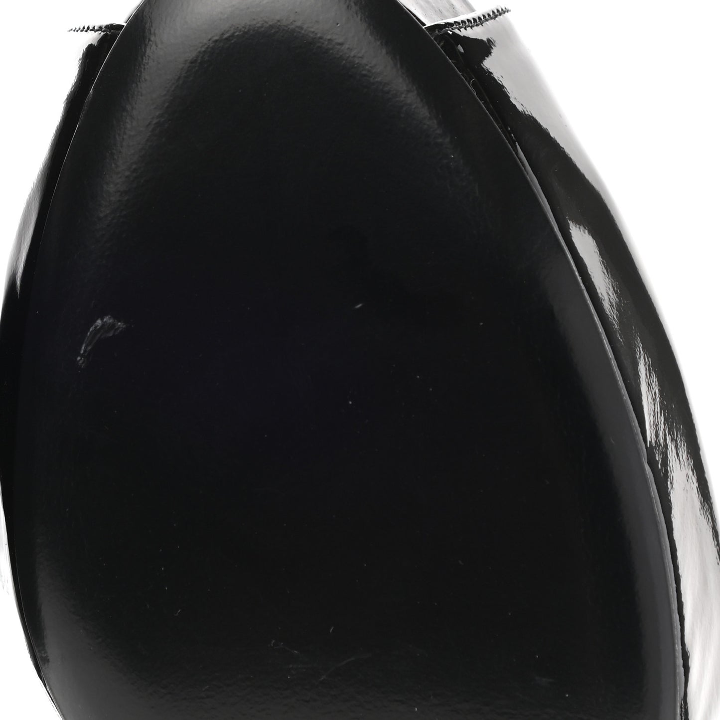 Patent Tribute Lips Platform Sandals 40.5 Black