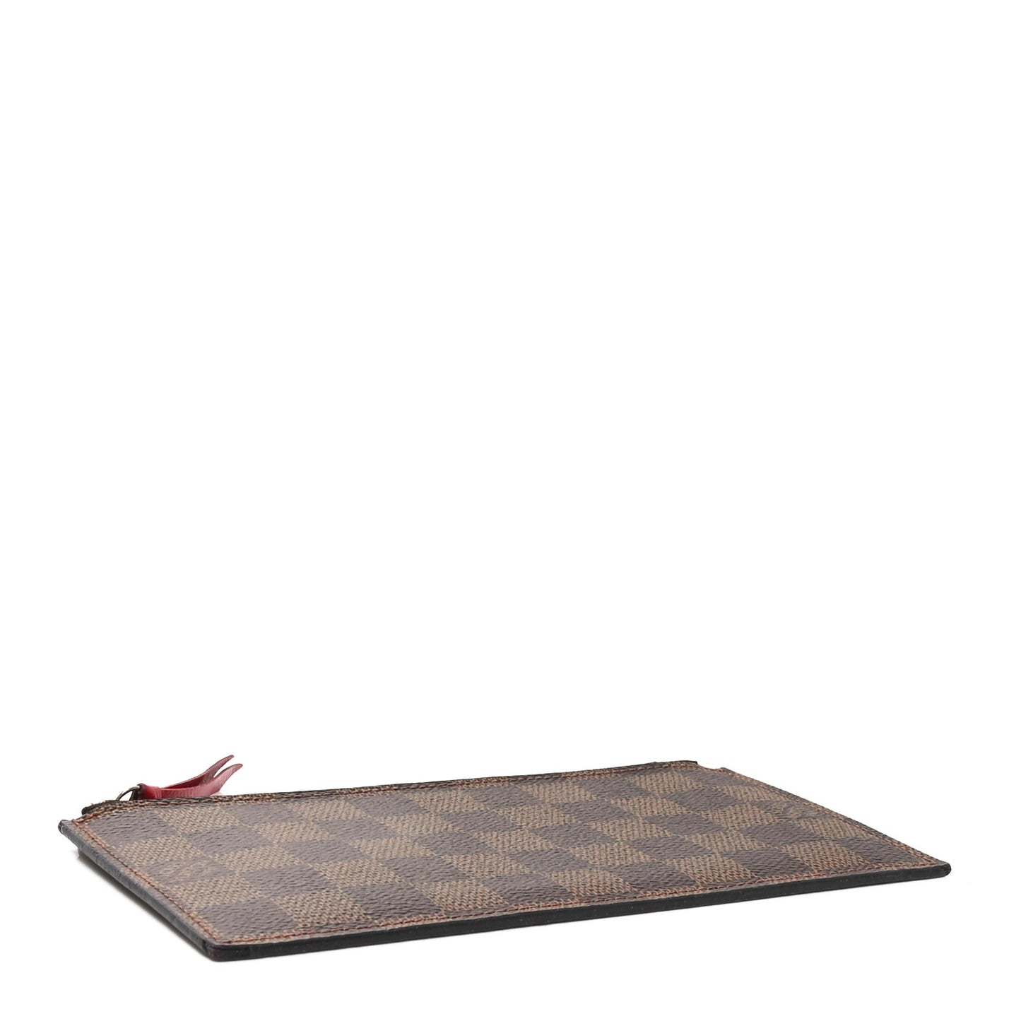 Damier Ebene Felicie Chain Wallet Zippered Insert