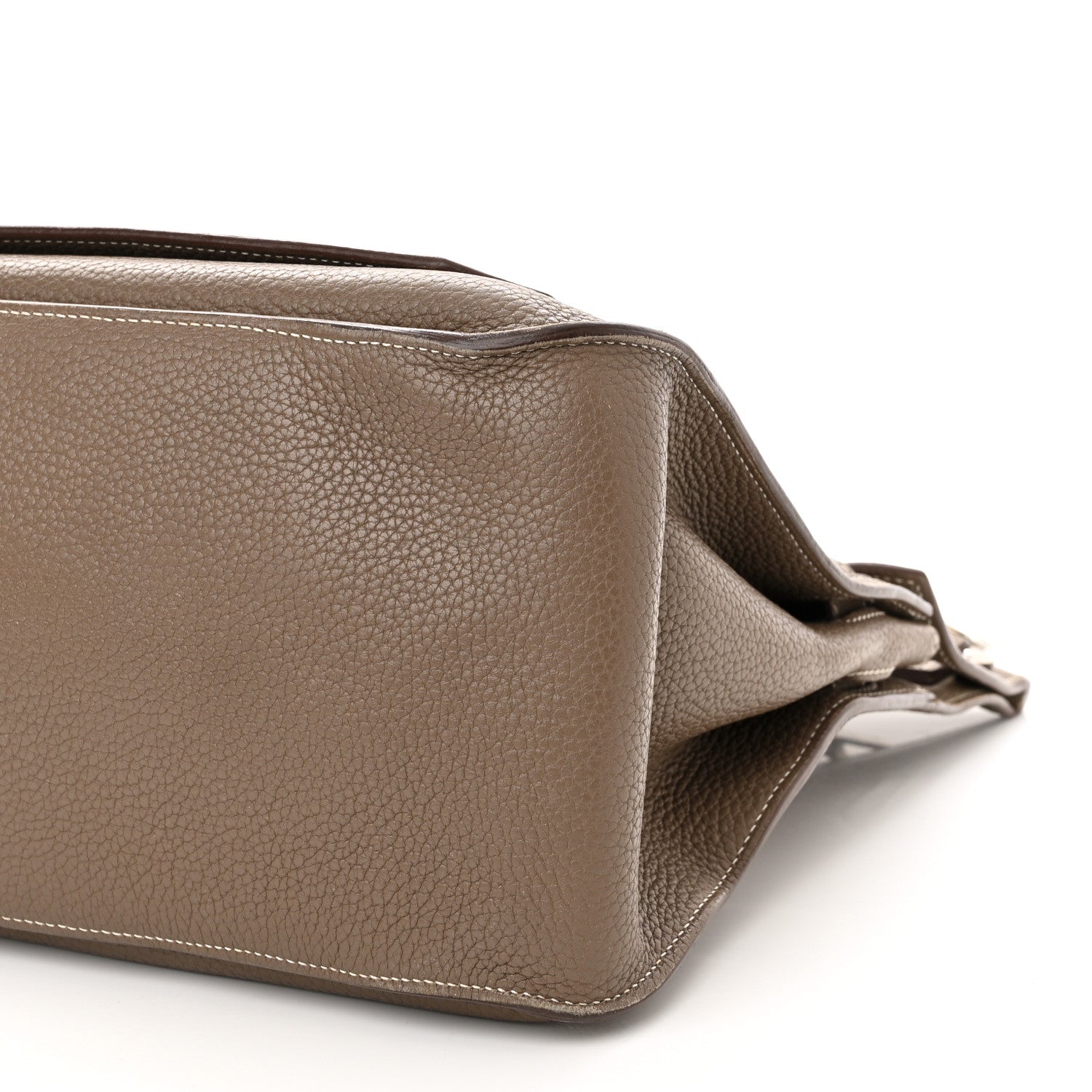 Hermes Taurillon Clemence Jypsiere 37 Etoupe 10 of 21