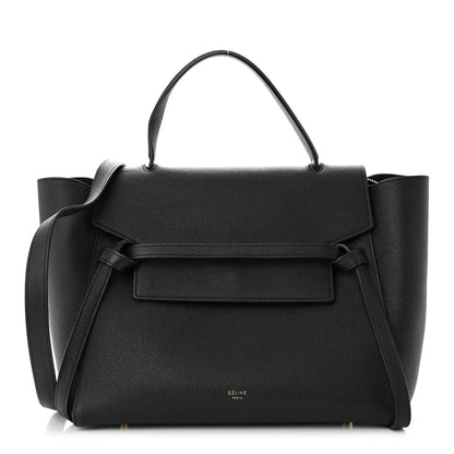 Celine Grained Calfskin Small Belt Bag Black 1 of 11