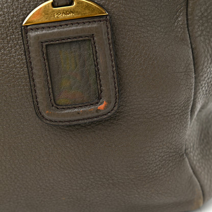 Prada Vitello Daino Tote Argilla 12 of 19