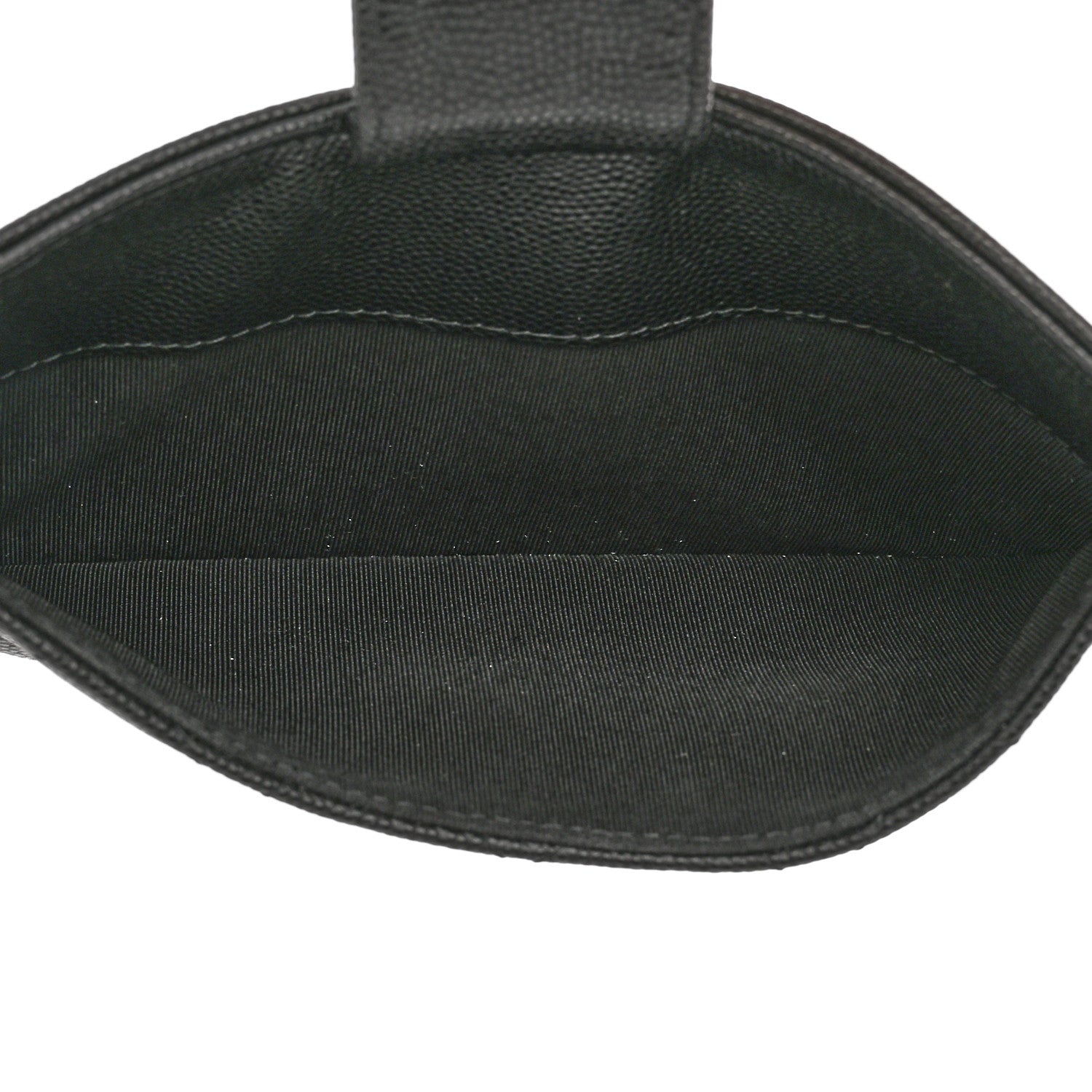 Chanel Caviar Quilted Phone Holder Wallet on Removable Chain Insert Black 5 of 9