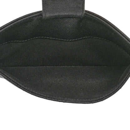 Chanel Caviar Quilted Phone Holder Wallet on Removable Chain Insert Black 5 of 9