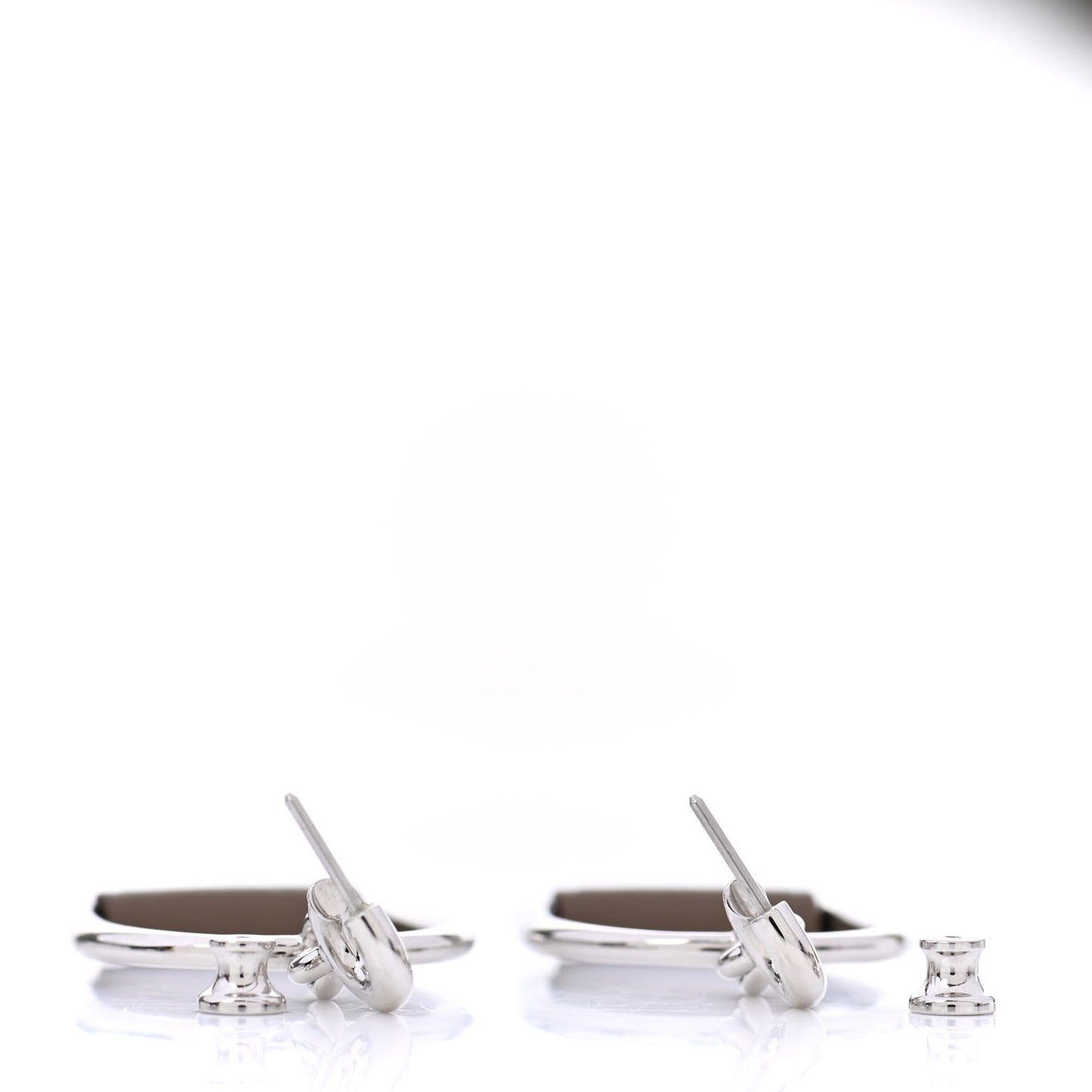 Palladium Swift Heritage Equestre Etrier Earrings Etoupe